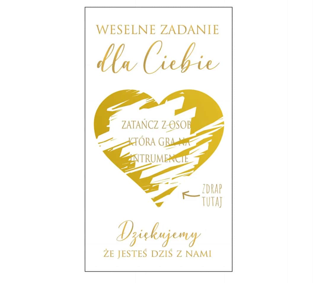 Ile zdrapek na wesele? Sprawdź, jak nie przepłacić i nie zawieść gości Ile zdrapek na wesele? Sprawdź, jak nie przepłacić i nie zawieść gości